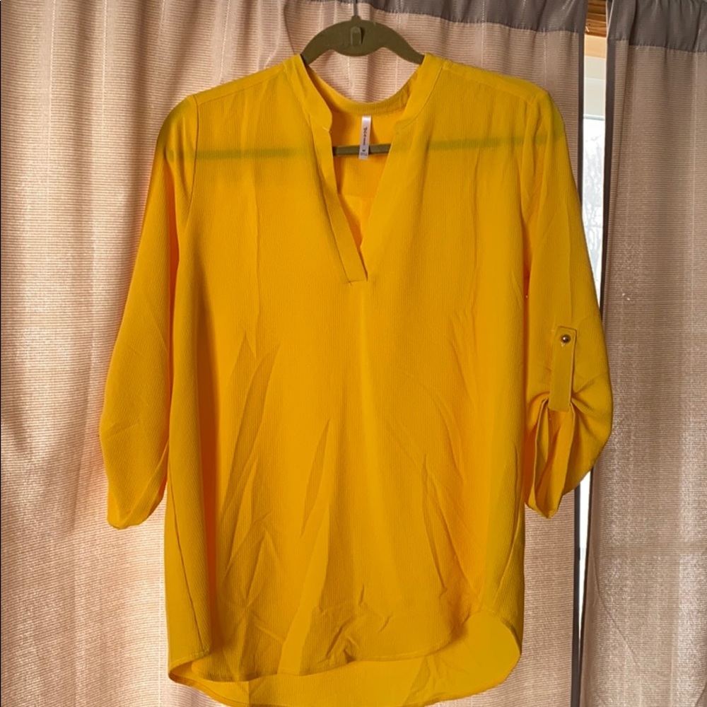 Yellow tunic